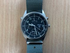 Seiko Gen 2 Pilots Chrono with Date, RAF Tornado Force Issue, Nato Marks, Sn° 2852, Date 1995