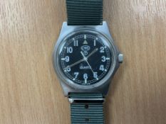 Rare CWC 0552 Royal Marines / Navy Service Watch, Nato Marks, Date 1990
