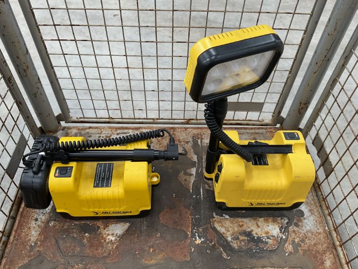 2 x Peli 9430 Rals Remote Area Lighting System, Direct from UK Fire & Rescue