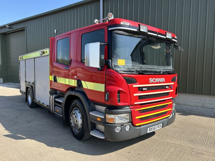 2006 Scania Emergency One Fire Engine, recently released from a UK regional Fire Service