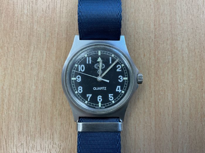 CWC 0552 Royal Marines Service Watch, Nato Marks, Date 1989