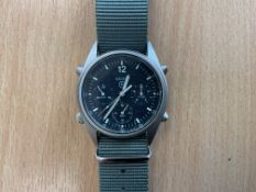 Seiko Gen 1 Pilots Chrono RAF Harrier Force Issue, Nato Marks, Sn° 881, Date 1984