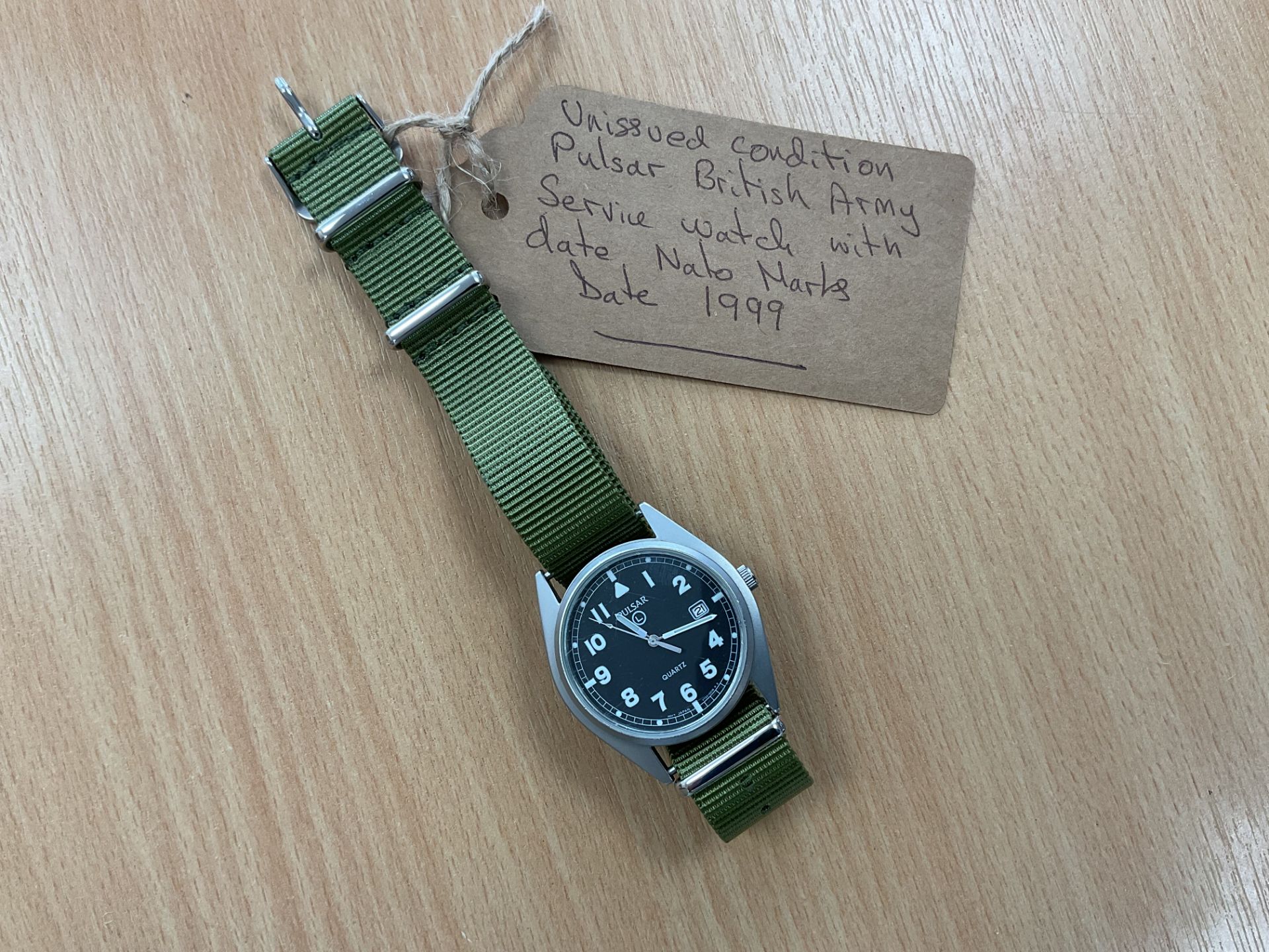 You are bidding on a: Unissued Condition Pulsar British Army Service ...