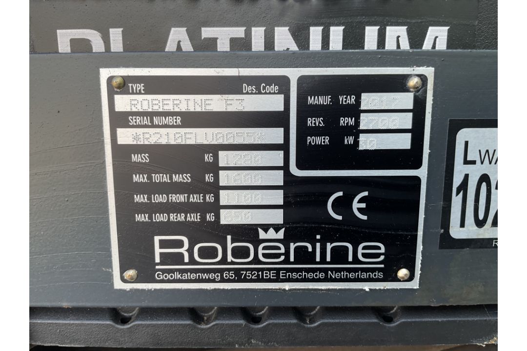 Roberine F3 3 Deck 4x4 Commercial Flail Mower, 3005 Hrs Only! Direct from UK Govt Dept - Image 26 of 26