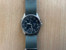 Seiko Gen 2 Pilots Chrono with Date RAF Tornado Force Issue, Sn° 2852, Date 1995 *Chip In Glass*