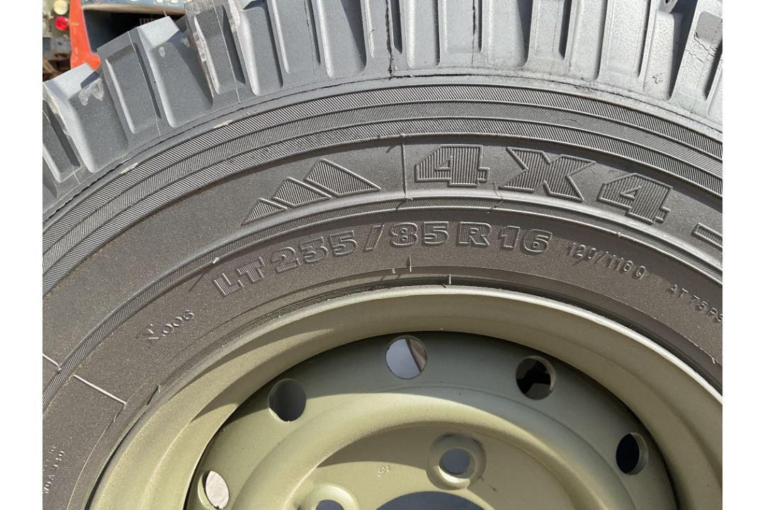 4x Unused 235/85 R16 Michelin XZL Tyres on Heavy Duty Wolf Rims - Image 5 of 10