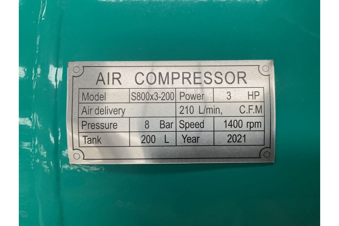 New Unused Schmelzer S800x3-200 Workshop Air Compressor - Image 7 of 7