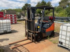 Doosan PR05 G18S-5 LPG Fork Lift 3 Stage Container Mast with Side Shift, from Govt Dept