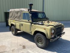 Rare Land Rover RHD 110 TUM Wolf Soft Top Winter/Water, Direct from UK MOD