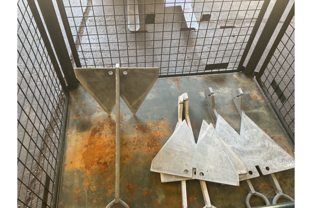 5x New Unissued Galvanised Winching Anchors, from MOD - Image 3 of 4