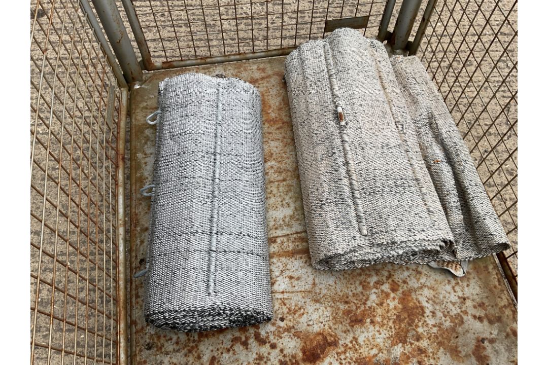 2x 12m Mat Traction Roadway Bog/Sand Mats from MOD - Image 2 of 3