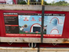 New Unissued Heavy Duty Storage Building 20'W x 30'L x 12' H