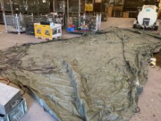 16ft x 30ft Tarpaulin Sheet with Ties, from MOD