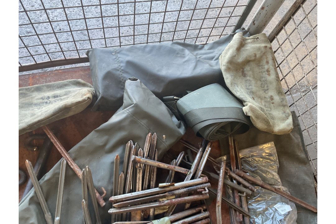 1x Stillage of British Army Tent Pegs etc - Image 3 of 5