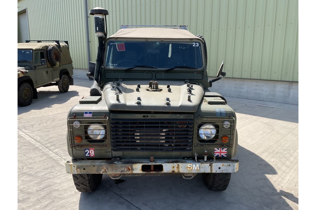 Rare Land Rover RHD 110 TUM FFR Wolf Soft Top Winter/Water, Direct from UK MOD - Image 6 of 37
