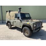 Rare Land Rover RHD 110 TUM FFR Wolf Soft Top Winter/Water, Direct from UK MOD