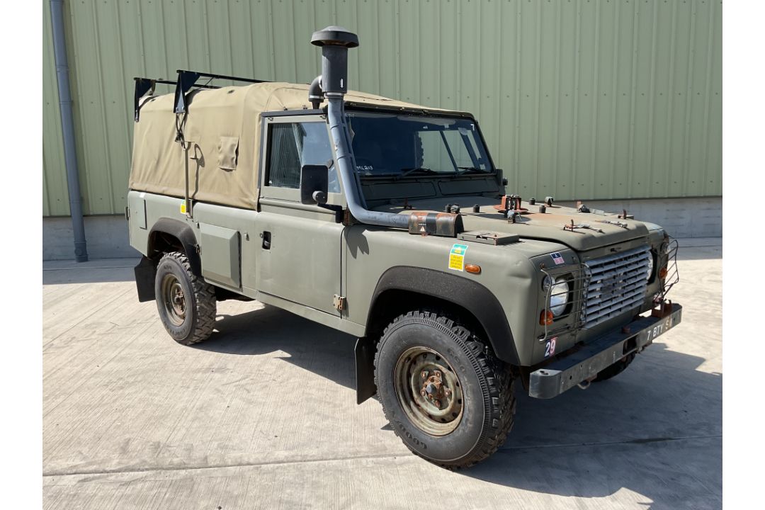 Rare Land Rover RHD 110 TUM FFR Wolf Soft Top Winter/Water, Direct from UK MOD - Image 1 of 37