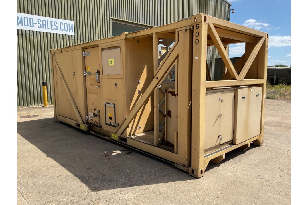 20ft Drops Demountable Hook Loader Secure Coms / Office Container, Direct from MOD - Image 2 of 32