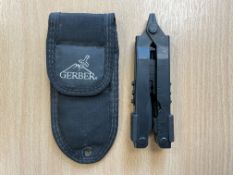 Unissued Gerber Multi-plier 600 DET Black, from MOD