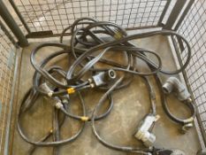 3x Nato Inter Vehicle Jump Start Cable (Fits Land Rover Wolf)