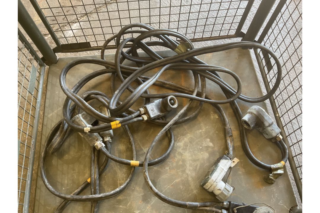 3x Nato Inter Vehicle Jump Start Cable (Fits Land Rover Wolf) - Image 1 of 5