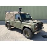 Rare Land Rover RHD 110 TUM FFR Wolf Soft Top Winter/Water, Direct from UK MOD