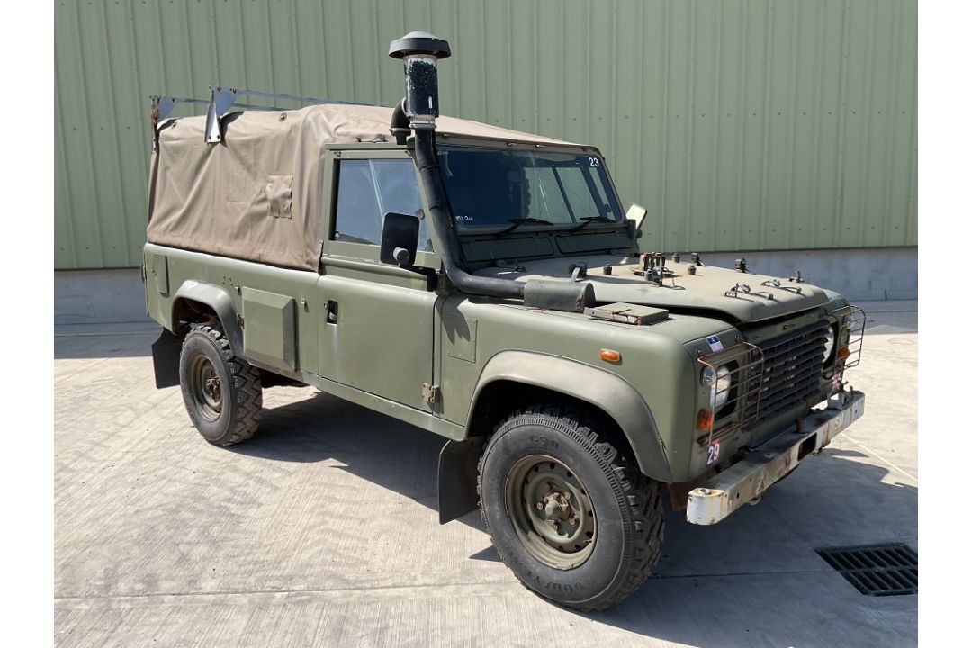 Rare Land Rover RHD 110 TUM FFR Wolf Soft Top Winter/Water, Direct from UK MOD - Image 1 of 37