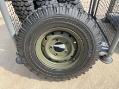 4x Unused 235/85 R16 Michelin XZL Tyres on Heavy Duty Wolf Rims