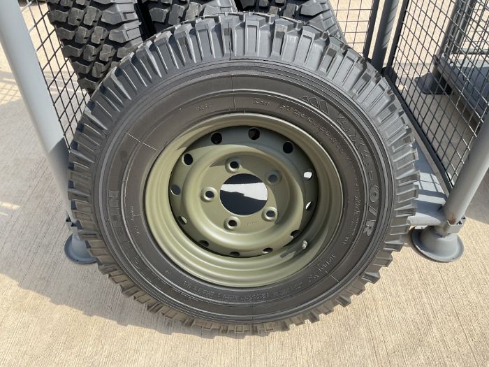 4x Unused 235/85 R16 Michelin XZL Tyres on Heavy Duty Wolf Rims