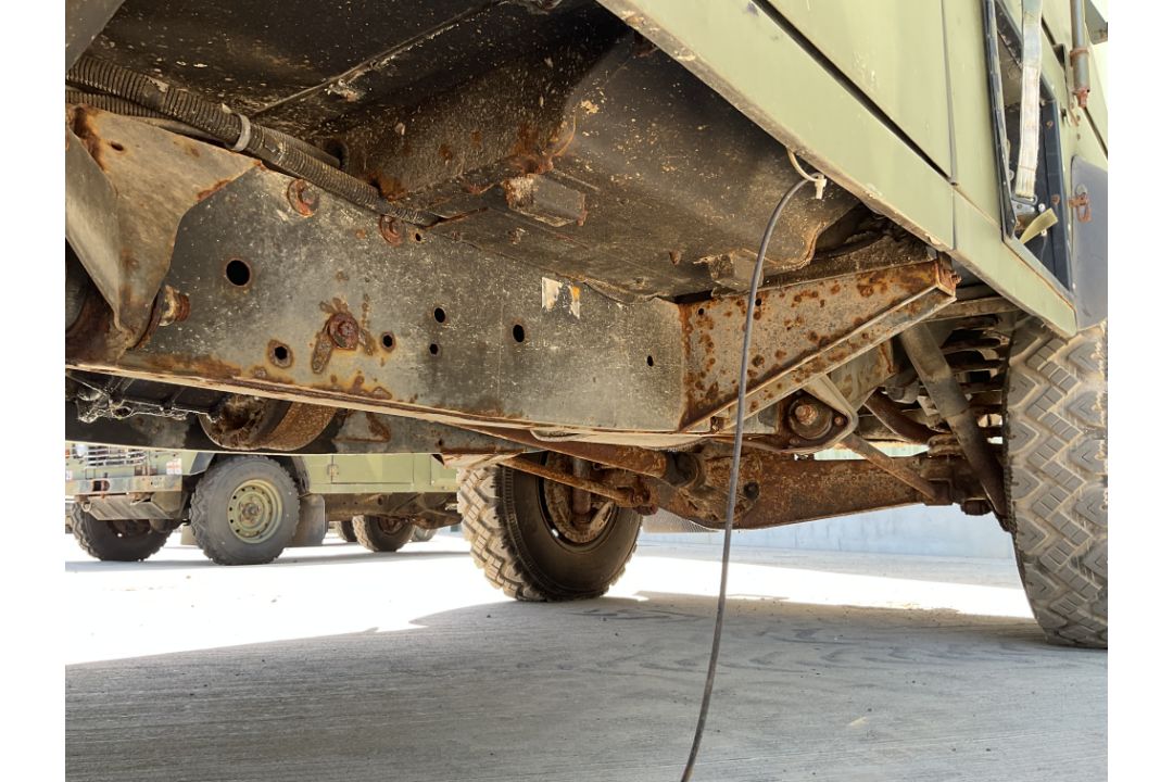 Rare Land Rover RHD 110 TUM FFR Wolf Hard Top Winter/Water, Direct from UK MOD - Image 13 of 35