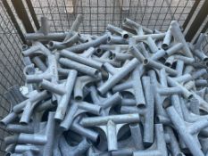 1x Stillage of Aluminium British Army Tent Fittings, from MOD (Quantity Uncounted)