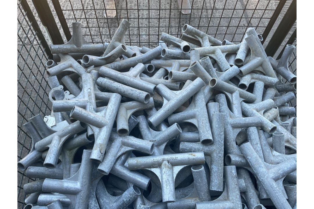 1x Stillage of Aluminium British Army Tent Fittings, from MOD (Quantity Uncounted) - Image 1 of 3