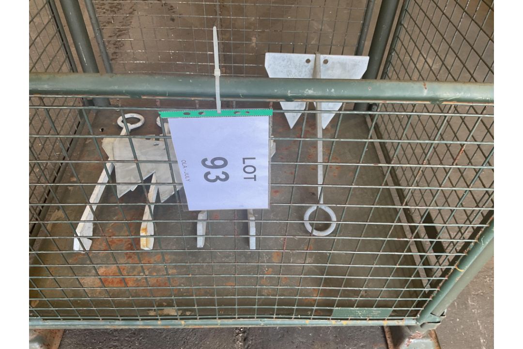 5x New Unissued Galvanised Winching Anchors, from MOD - Image 4 of 4