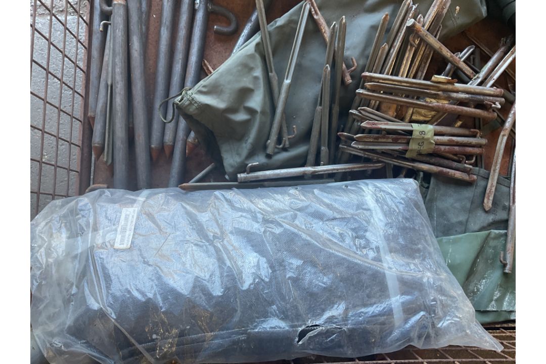 1x Stillage of British Army Tent Pegs etc - Image 4 of 5