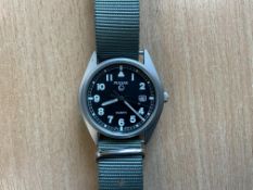Unissued Pulsar G10 British Army Service Watch, Date 2002, from MOD
