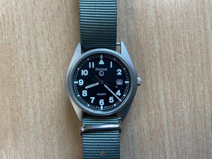 Unissued Pulsar G10 British Army Service Watch, Date 2002, from MOD