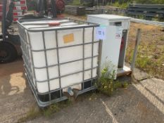Fire Bird Central Heating / Hot Water 240V Oil / Fired Boiler and 1000L Schutz IBC Tank, from MOD
