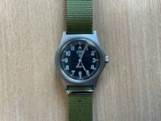 Rare CWC W10 British Army Service Watch, Date 1991, Gulf War 1, from MOD