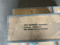 4x New Unissued Hydraulic Test Kits for Vehicles / Plant etc, from MOD