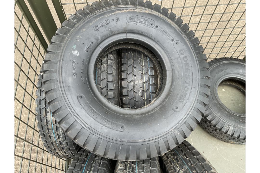 8x New Unissued Deestone 6.00-9 Tubeless Tyres - Image 2 of 2