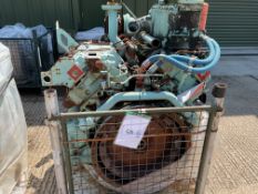 Perkins CV8 V8 550HP Diesel Engine Ancillaries as Shown inc Turbo Charger, Fuel Pump etc, from MOD