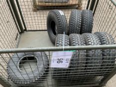 8x New Unissued Deestone 6.00-9 Tubeless Tyres