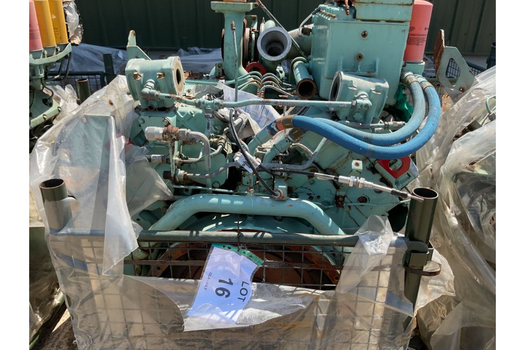 Perkins CV8 V8 550HP Diesel Engine Ancillaries as Shown inc Turbo Charger, Fuel Pump etc, from MOD