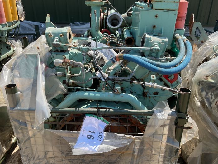 Perkins CV8 V8 550HP Diesel Engine Ancillaries as Shown inc Turbo Charger, Fuel Pump etc, from MOD