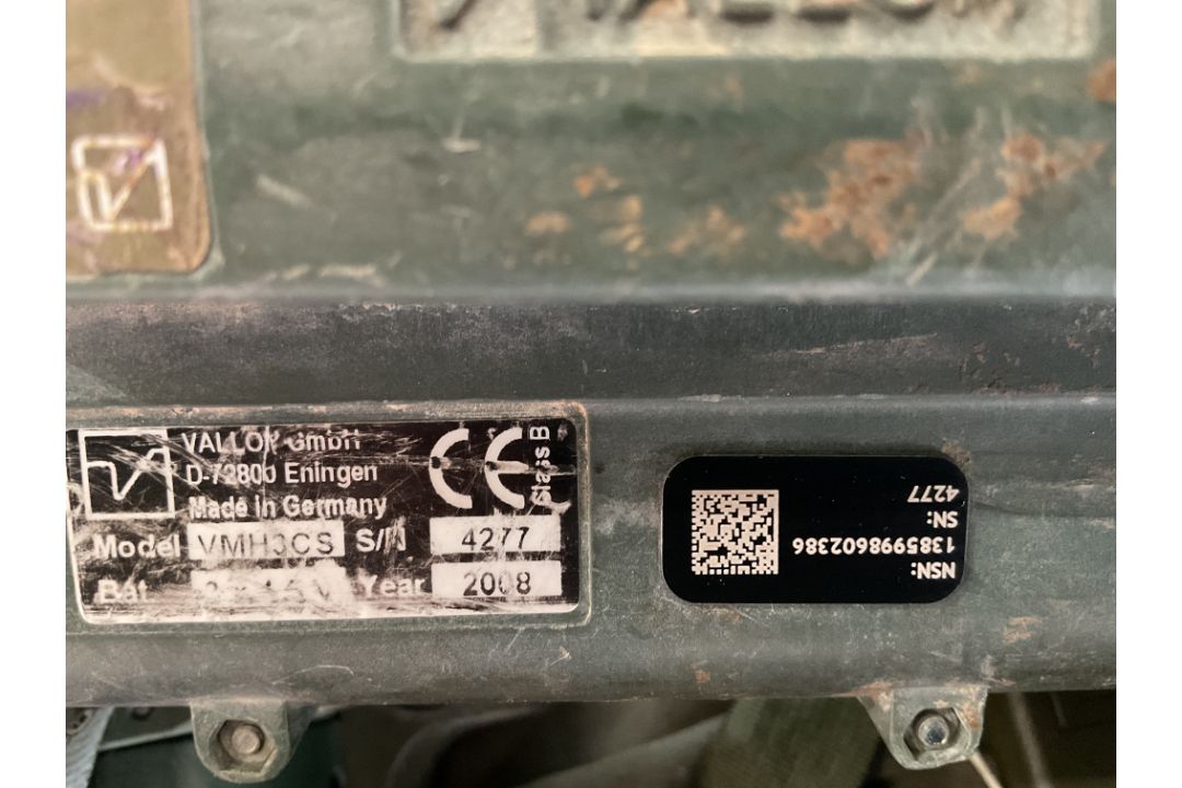1x Vallon VMH3CS Mine/Metal Detector - Image 2 of 3