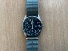 Rare Seiko Gen 2 Pilots Chrono RAF Tornado Force Issue, Sn° 1281, Date 1993, from MOD