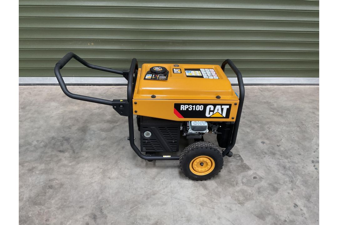 New & Unissued Caterpillar RP3100 Industrial Petrol Generator Set 240/110 V 3.8 KVA, from Govt Dept - Image 1 of 9