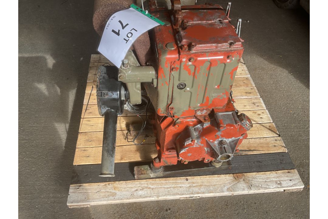 Lister 2 Cyl Diesel 240V Electric Start Single Phase 7KVA Diesel Generator, from MOD - Image 2 of 7
