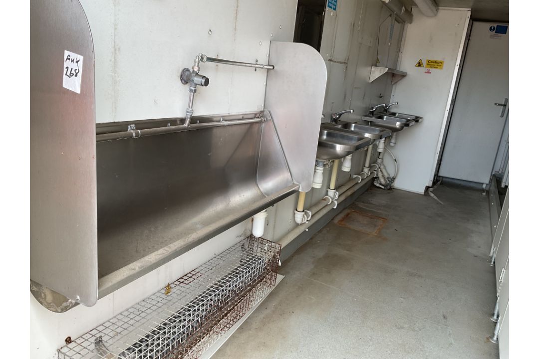 20ft x 8ft Demountable Drops/Hook Loader Ablution Container c/w Twist Locks, from UK MOD - Image 8 of 25