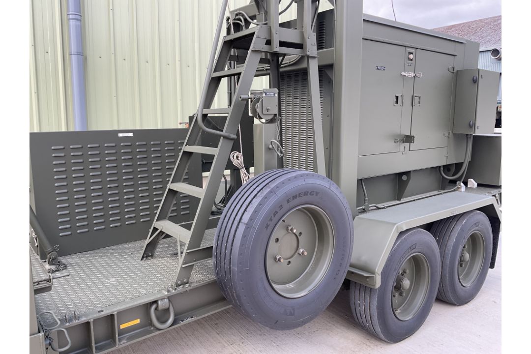 Ex Reserve MSI Defence Systems Mobile Antenna Mast on R.M. 4 Wheel 5500 Trailer - Image 6 of 31